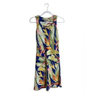 Heliconia Hawaiian Sleeveless Dress | Paradise Found | Hawaiian Womens Dress | S